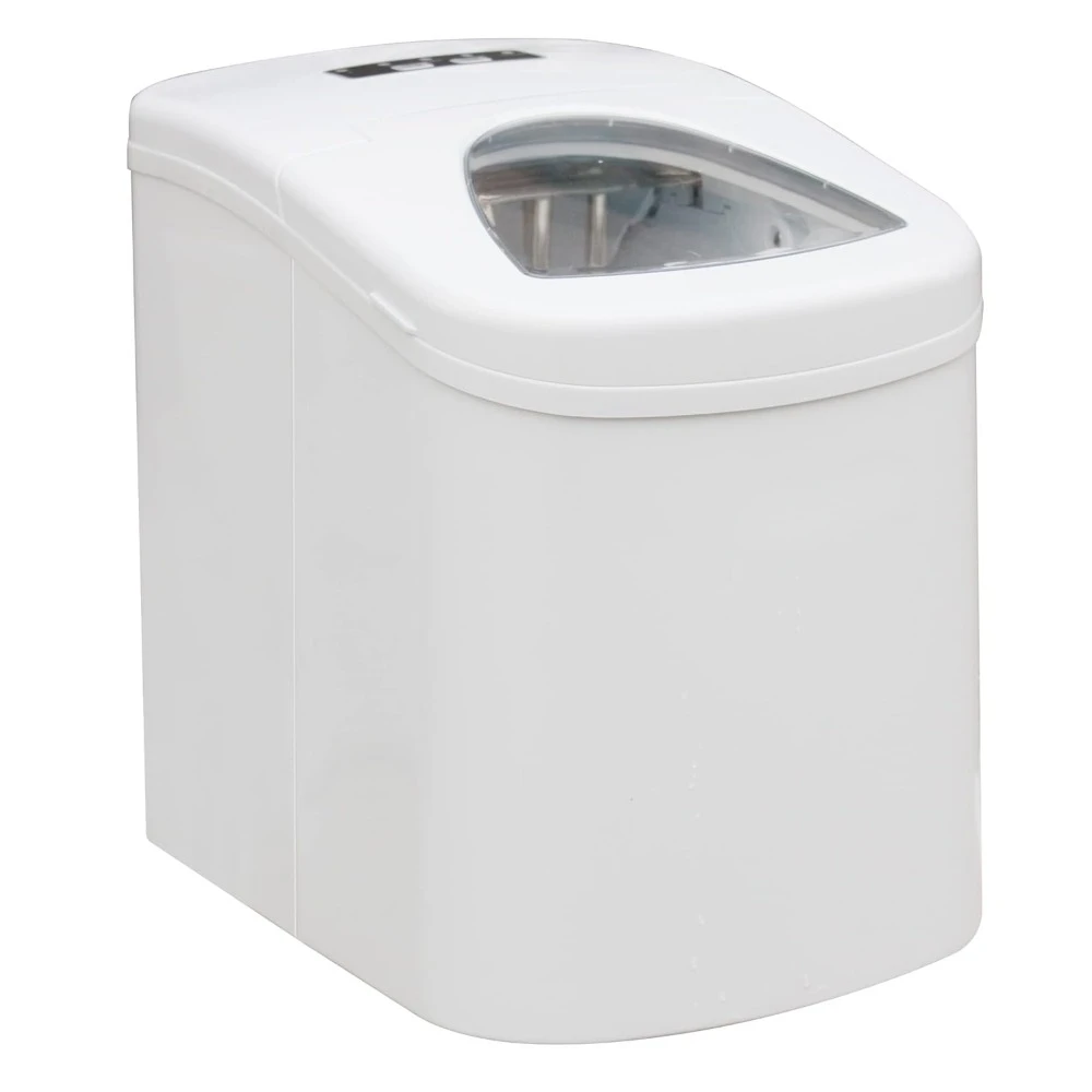 Machine portative de EFIC108-WHITE de dessus de seau, autoportant, glace de 26LB par jour, blanc