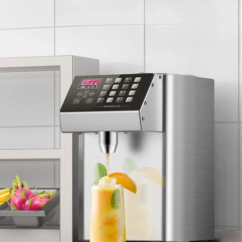220V Pearl Milk Tea Fructose Dispenser Sugar Dosing Machine Suitable For Beverage Fructose Quantitative