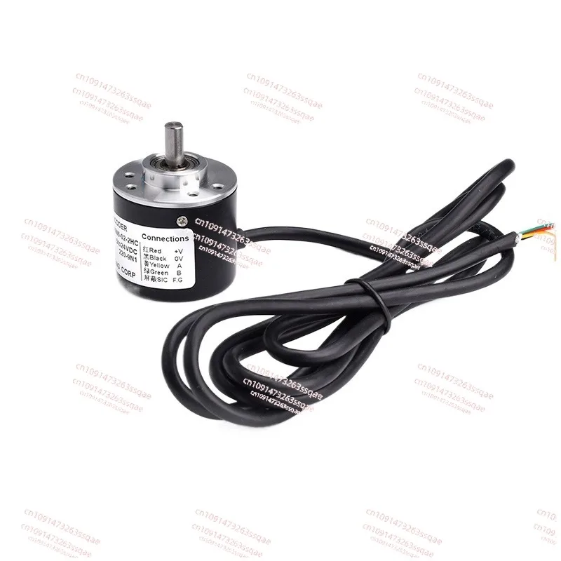 Incremental Rotary Encoder NPN DC5-24V AB Two-Phase Counting Pulse Signal High Precision Meter Meter Meter