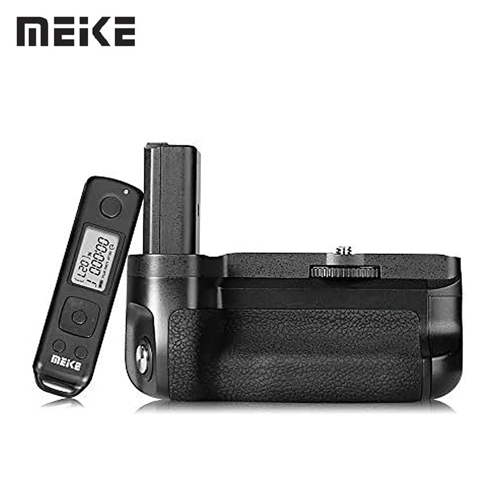 

Meike MK-A6500 PRO Vertical Shooting Multi-function Battery Grip for Sony A6500 Camera Built-in 2.4G Wireless Remote Control