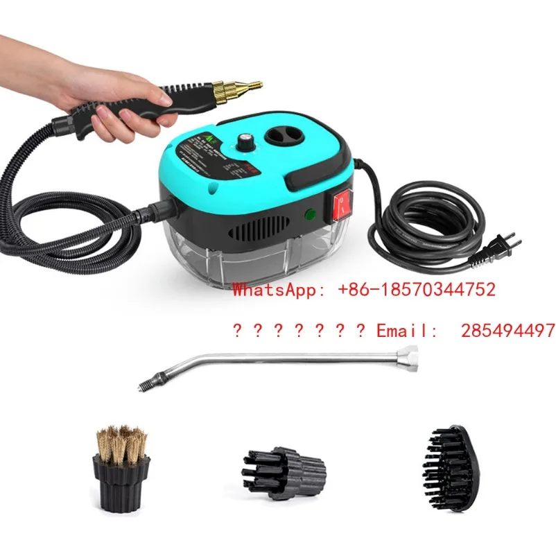 2500W Handheld Cleaning Machine Steam Cleaner for Car Auto Steam Cleaner High Pressure Air Conditioner Cleaner for Home Kitchen