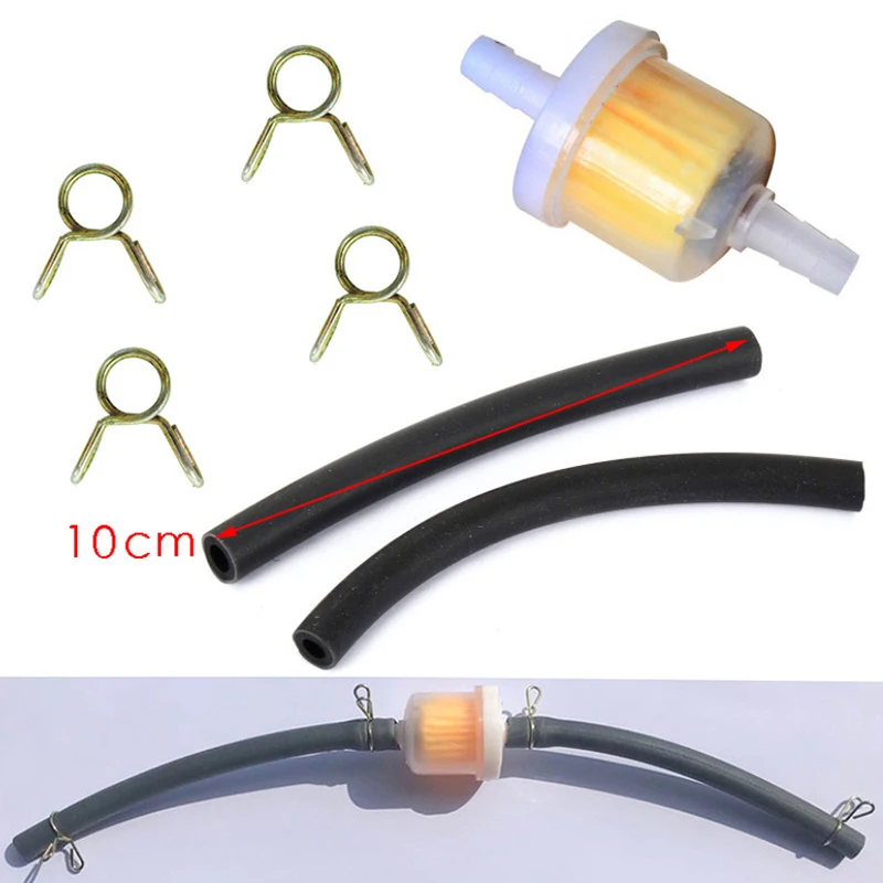 

25mm 60cm Diesel Parking Heater Air Intake Filter Silencer Air Heater Duct Pipe Yellow For Webasto Dometic Eberspache
