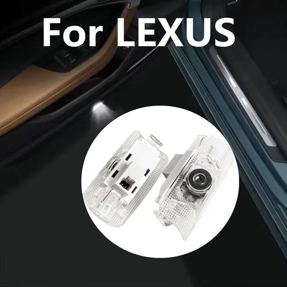 NEW LED Car Door Welcome Ghost Shadow Light Accessories For LEXUS GX LS LX IS F RX GS RC UX ES 250 260 300 330 350 300H 400 450H