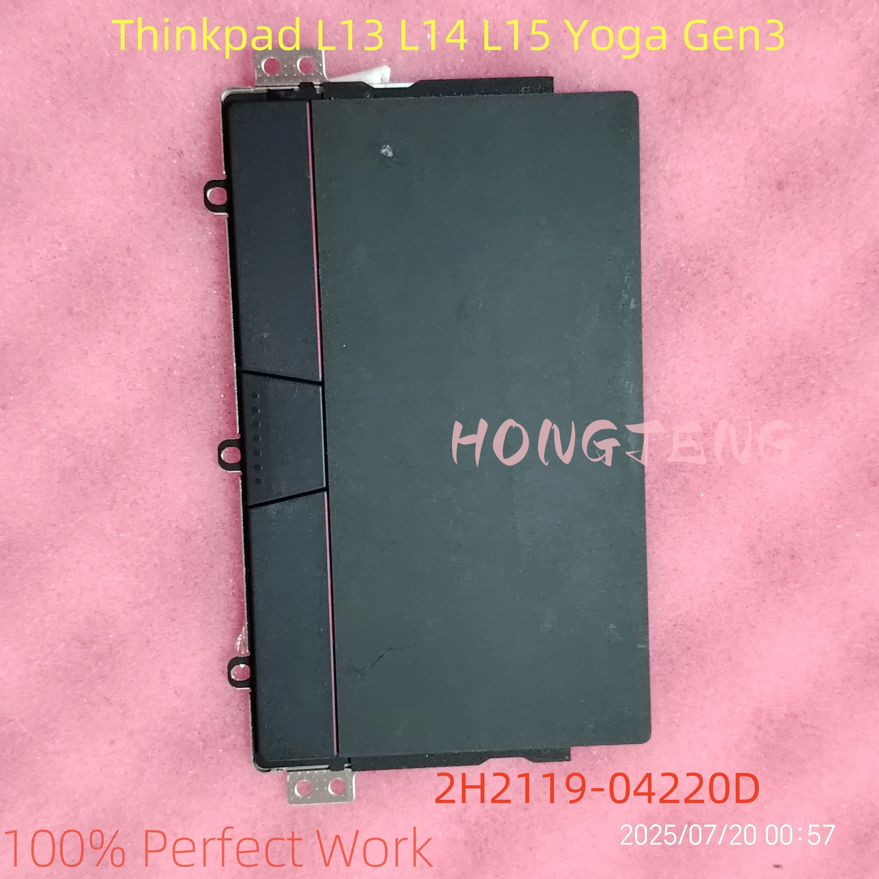 

For Lenovo Thinkpad L13 L14 L15 Yoga Gen3 5M11B95879 2H2119-04220D SB455B-10H5 5C11C12614 Touchpad Clickpad With Cable Test OK