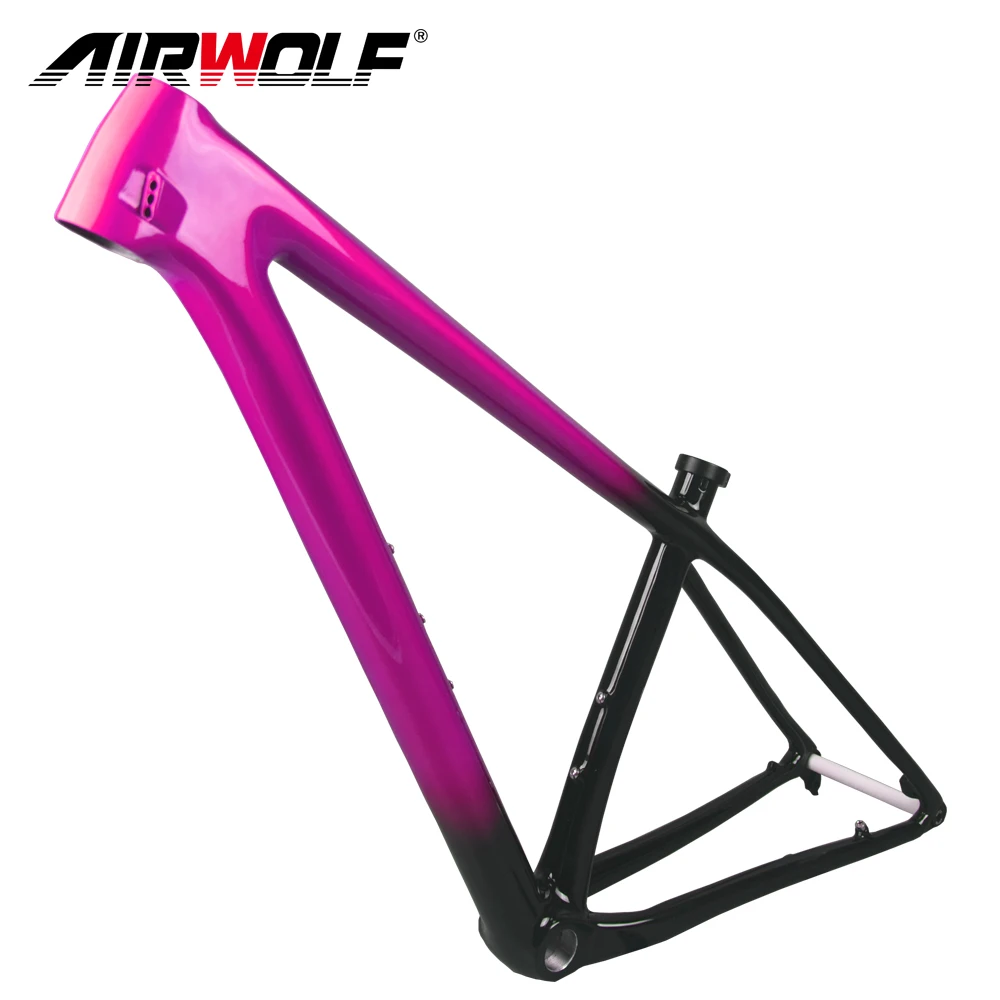 Airwolf 29er MTB Carbon Frame T1100 Carbon Hardtail BSA Mountain Bike Frame 148x12mm Boost Carbon MTB Frame 29 Bicycle Frame