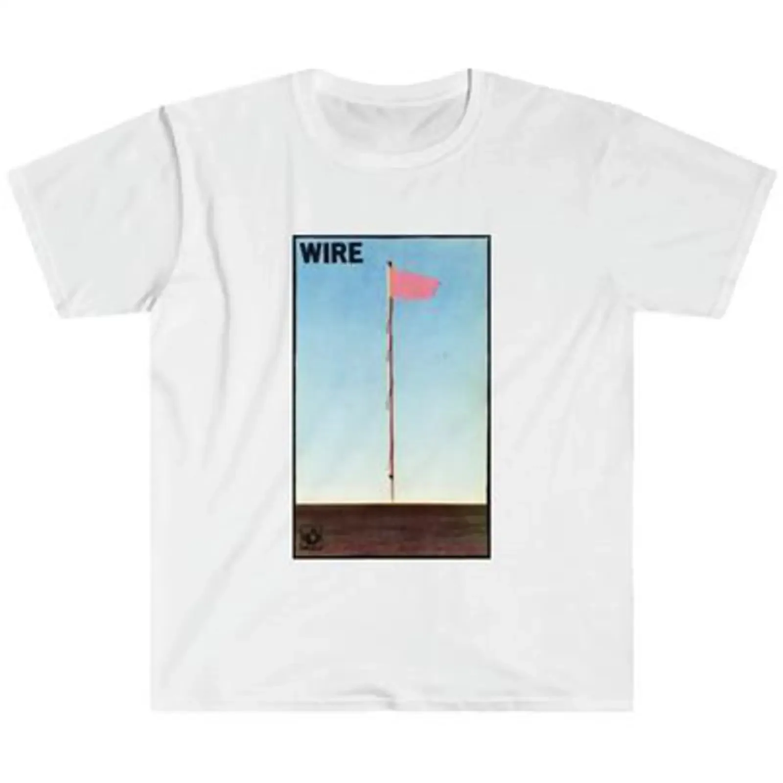 WIRE 'Pink Flag' T Shirt Punk Post Goth Noise Rock Hardcore 70s 80s Classic vintage Washed Top For Everyday Wear Stylish