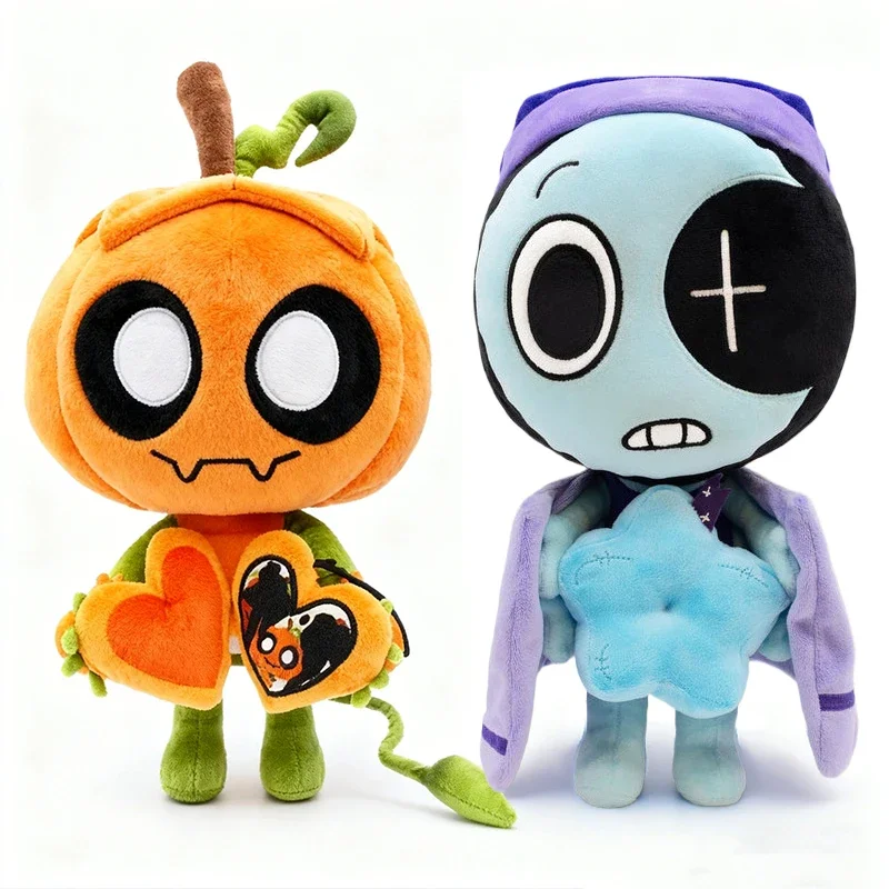 

Cute Dandy's World Plush Toy Game Astro Pumpkin Stuffed Doll Magnetic Separable Room Decoration Toy Birthday Christmas Gift