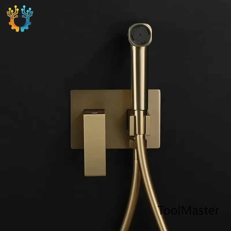 

【2026】Bidet Sprayer Kit With Handheld Shower Head - High Pressure Adjustable Hygienic Wash For Toilet/Bathroom 3 Modes