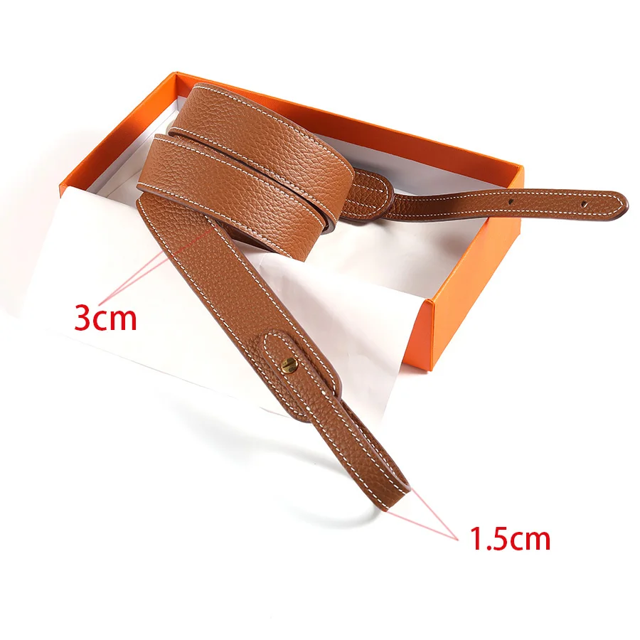 

Натуральная кожа Togo из воловьей кожи, подходит для сумки Lindy Evelyn Birkin, ремень через плечо, аксессуары для сумки