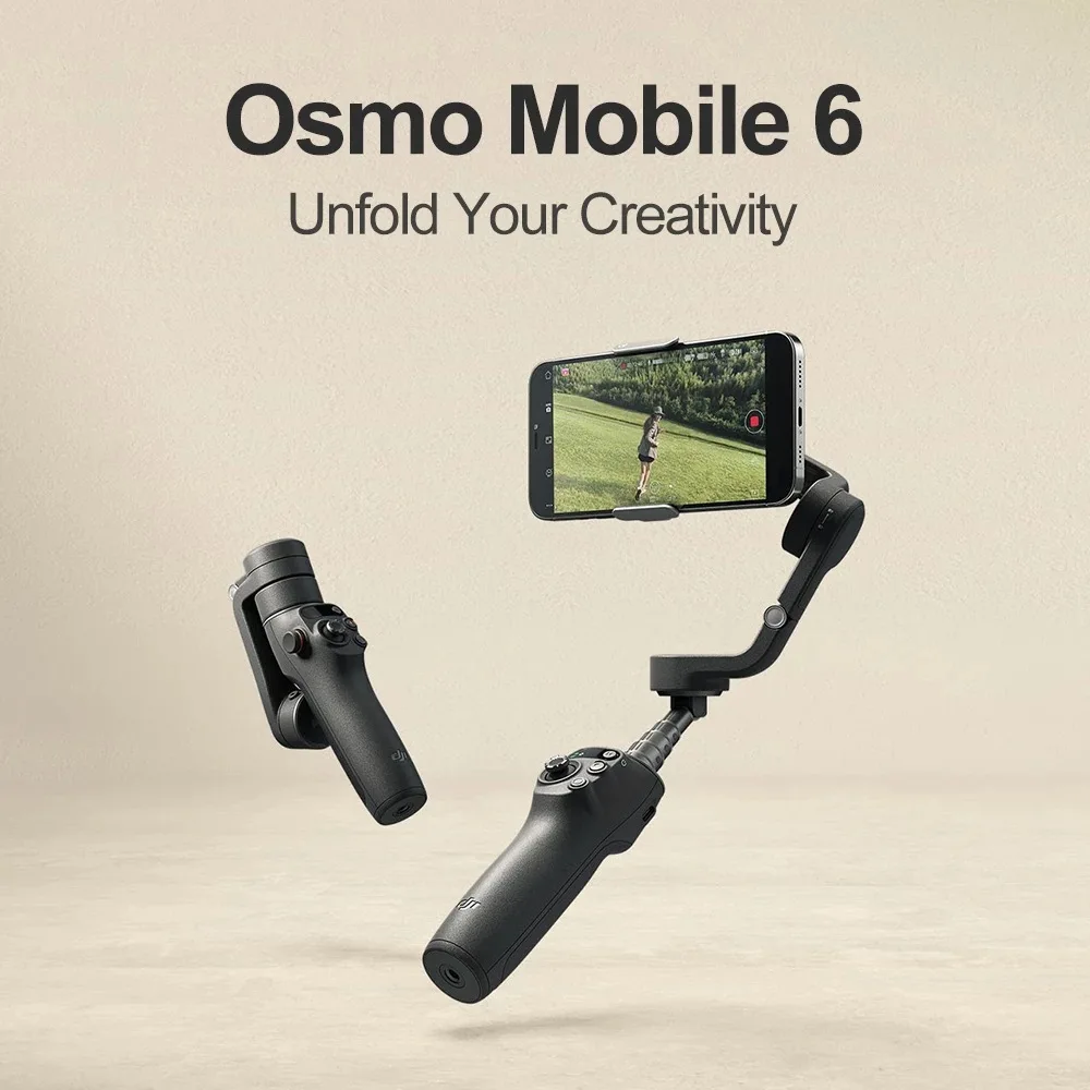 

DJI Osmo Mobile 6 OM6 Smartphone Gimbal Stabilizer 3 Axis Mobile Phone Gimbal Original Brand New In Stock