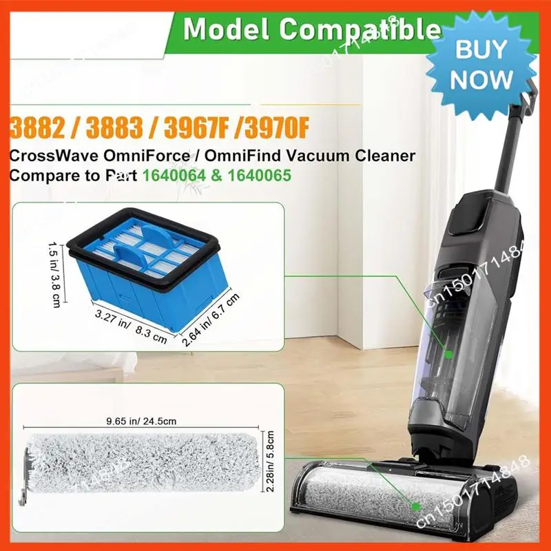 BISM Bissell Crosswave Spazzola di ricambio per Bissell 3882 3882 Crosswave Omniforce Brush Roller