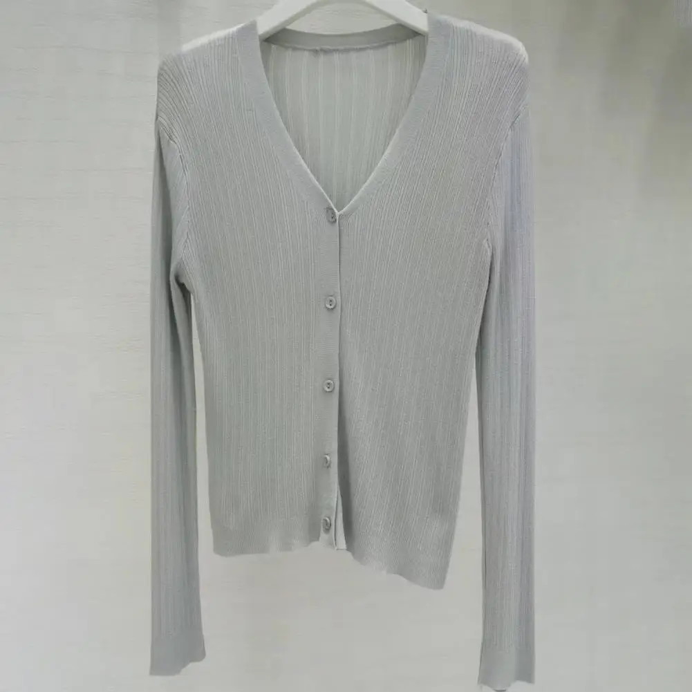 Вязаные женские кардиганы, корейская мода, короткий кардиган на пуговицах с v-образным вырезом, пальто, женские однотонные трикотажные топы для путешествий на открытом воздухе