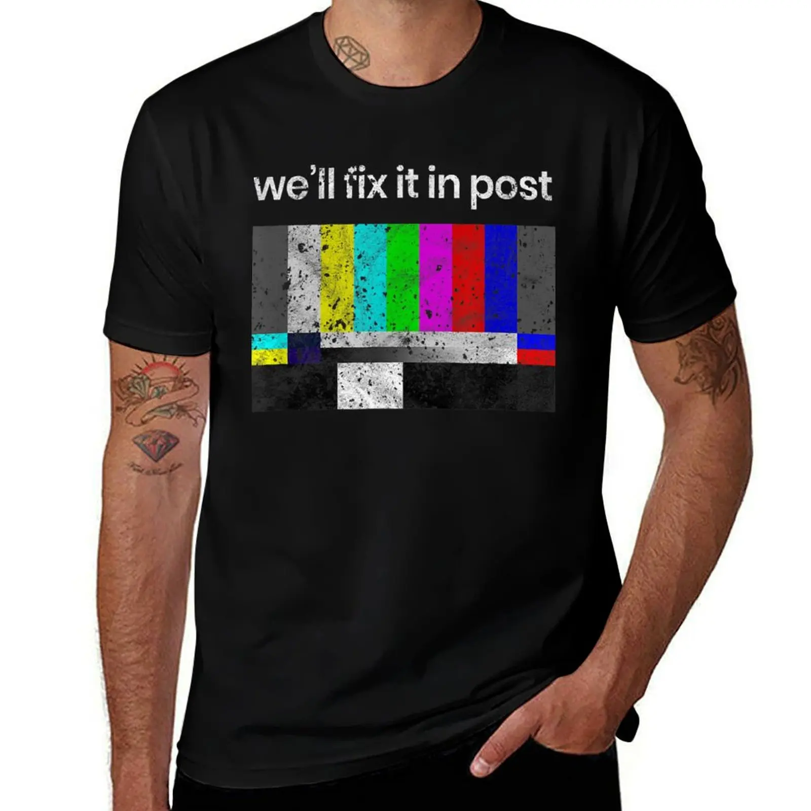 Filmmaker Fix it in Post Cinematographer T-Shirt Holiday Outdoor T-Shirt