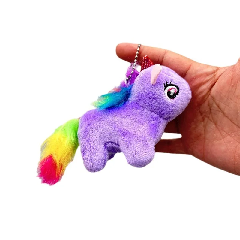 10cm My Little Pony：Friendship Is Magic Doll Twilight Sparkle Cute Room Decoration Cornus Plush Doll Pendant Kids Toy Gifts