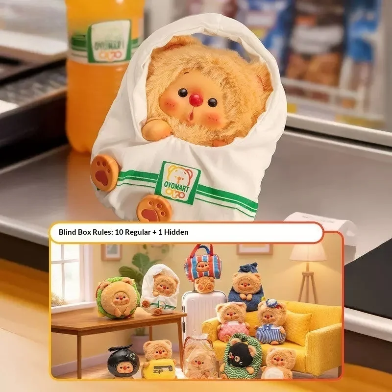 

New Oyo Bear Mini Jotoys Cute Blind Box Colorful Bag Series Fluffy Collectible Action Figures Decoration Girl Birthday Gift