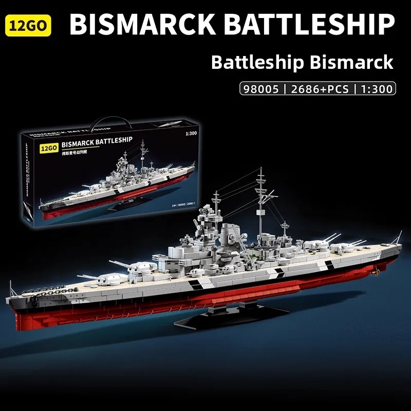nouveau-modele-de-construction-moc-de-porte-avions-de-guerre-bismarck-120go-jouet-d'assemblage-pour-enfants-et-adultes