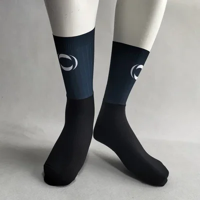 LASER CUT ONE PAIR INEOS QUICK STEP ALPECIN FENIX TEAM Cycling Socks Antislip Bike Bicycle Racing MITI Breathable Socks