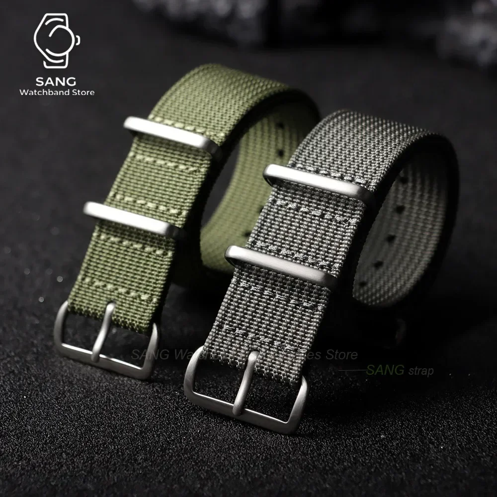 18 mm, 19 mm, 20 mm, 22 mm, geripptes Premium-Nylon-Uhrenarmband für Omega, Militär- und Freizeitarmband für Seiko, Army Sport, Ersatzarmband – Detail 11