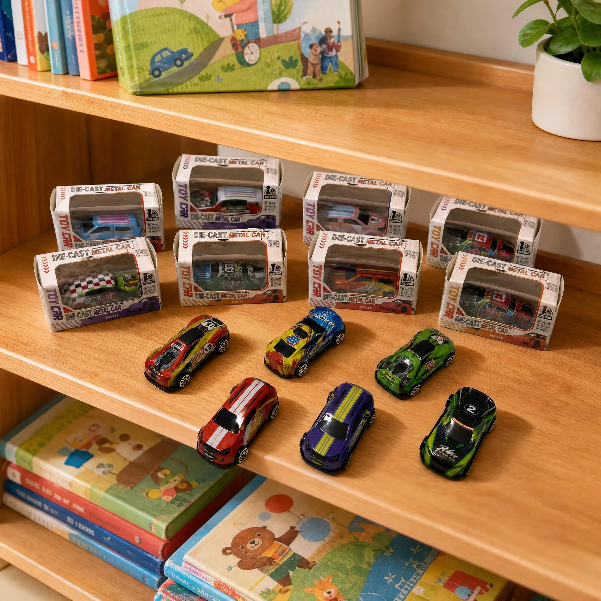7Pcs Individual Toy Cars, Solid Iron Material, Smooth Glide Play, Independent Packaging, Collectable Mini Race Car