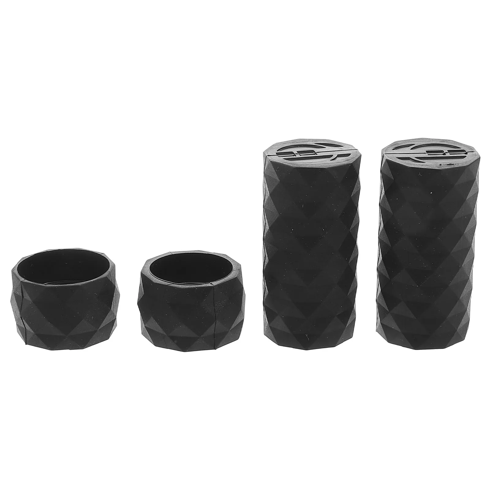 

4 Pcs Handlebar Grip Loops Non Slip Silicone Cover Fixing Ring Bike Grips Wrap For Road Bicycle Great Material Soft Comfortable