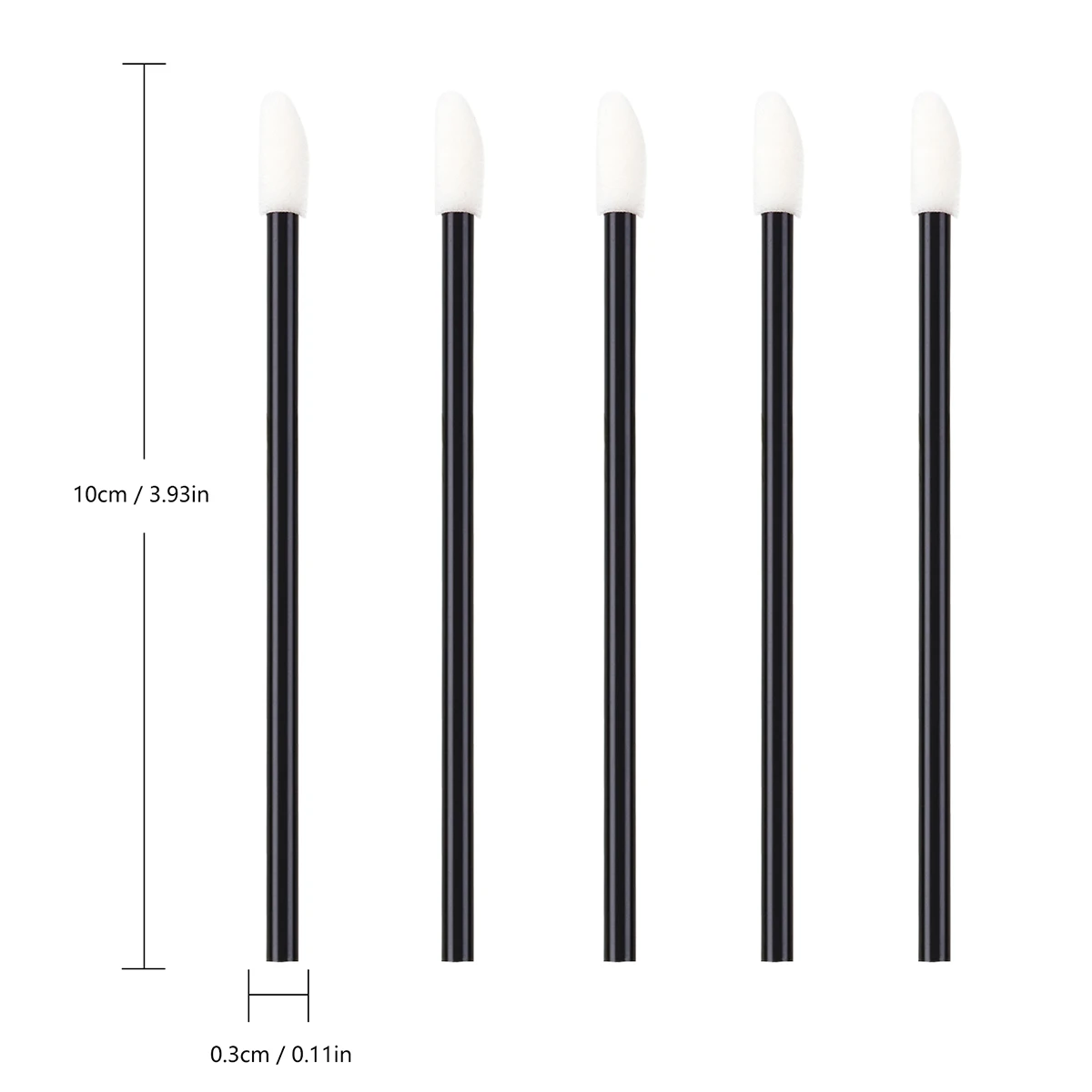 使い捨てまつげとリップブラシのセット,アプリケーター,口紅,まつげエクステ,化粧品,50ユニット