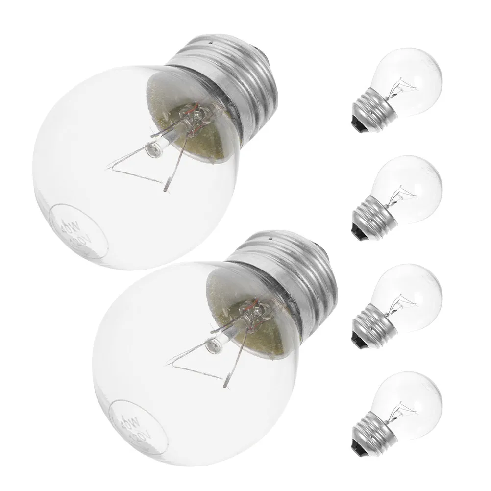 

6 шт. теплых светодиодных лампочек E26 для духовки, микроволновой печи, холодильника