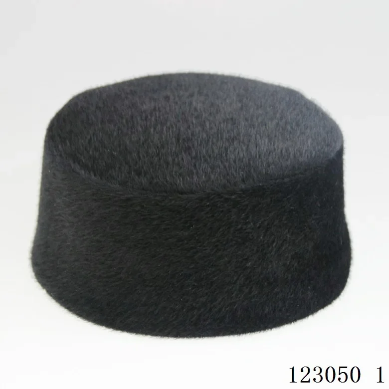 Arabic Caps Winter Hard Shell Mink Warm Islamitisch Muslim Prayer Hat Tapis De Priere Islam Islamic Goods Arab Clothing Men