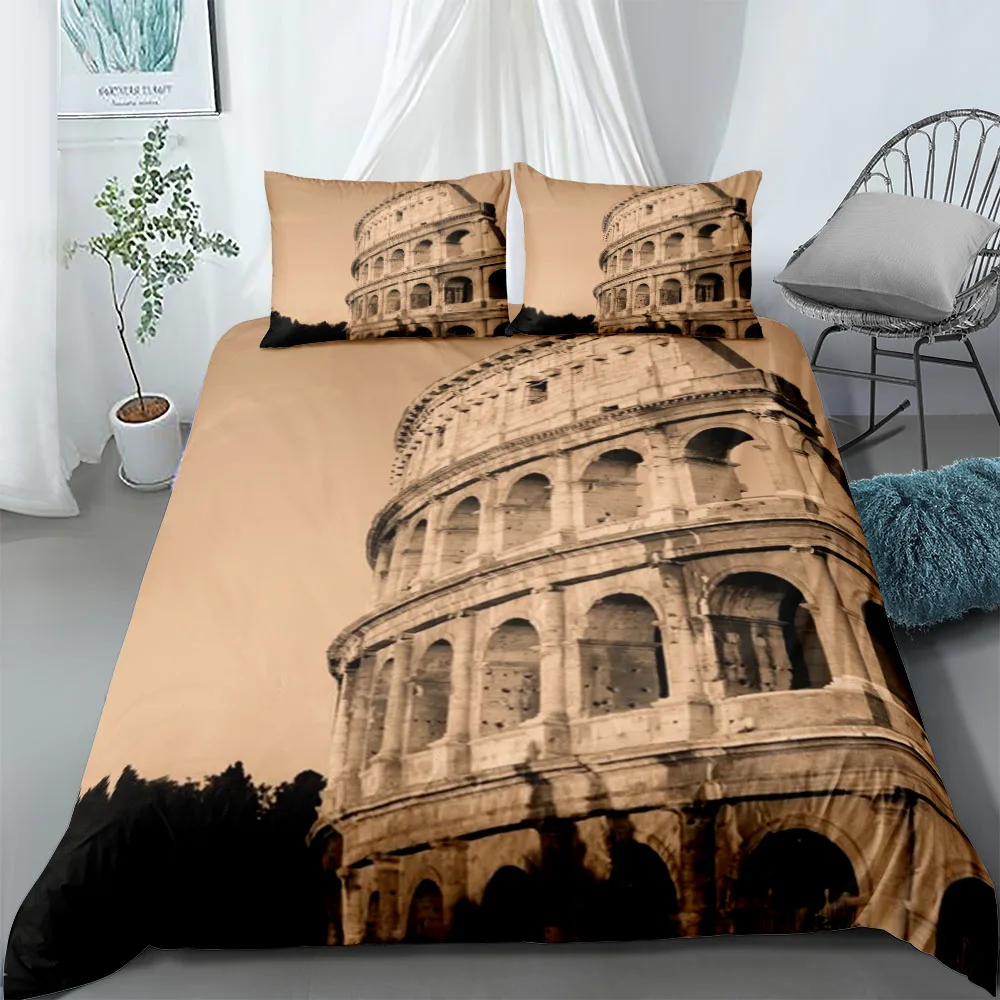 Willis Tower Landmark Duvet Cover Set UK Single Double Queen US Twin Full King Size pkm Bed Linen Set