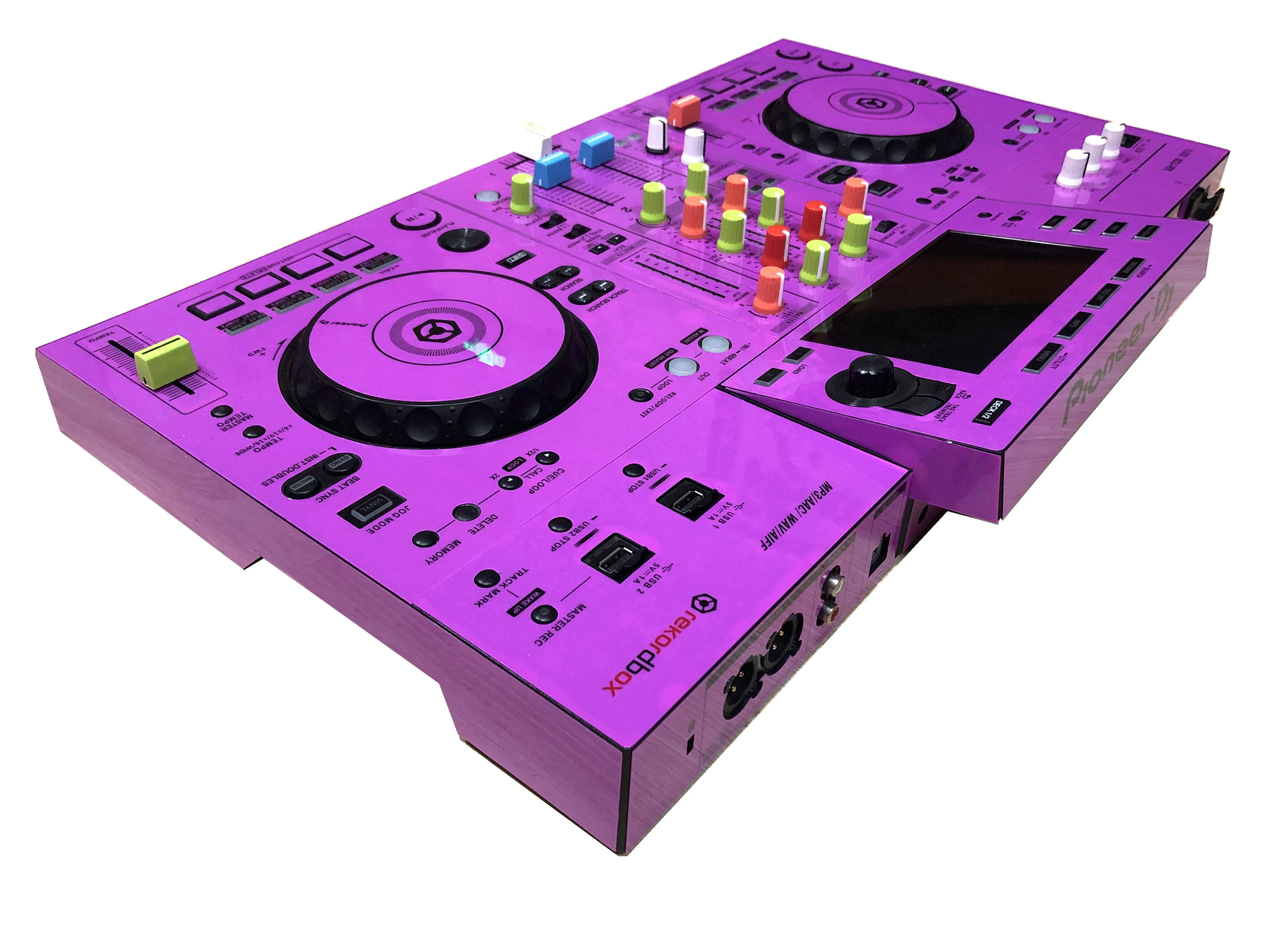 Suitable for Pioneer XDJ-RR Film Purple All-in-one Machine, XDJRR Digital DJ Controller Protection Sticker, Full Surrounding