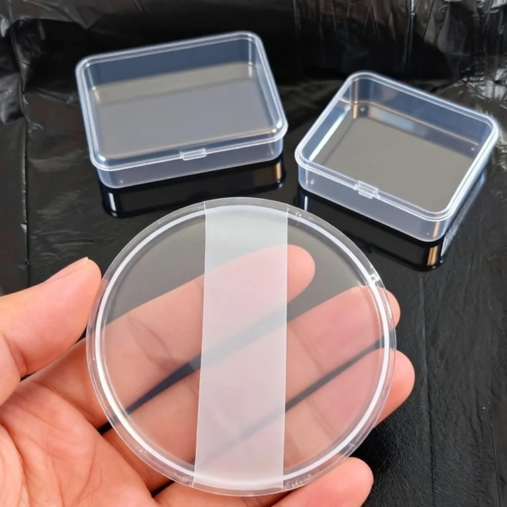 9cm Clear Silicone Applicator Pad with Hand Strap, Fast Apply Body Lotion Sunscreen Self Tanner  Powder Puff Applicator Tools