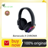 New Razer Barracuda X CHROMA Wireless Gaming Mobile Headset  2.4GHz Wireless + Bluetooth - Lightweight 250g - 40mm Drivers