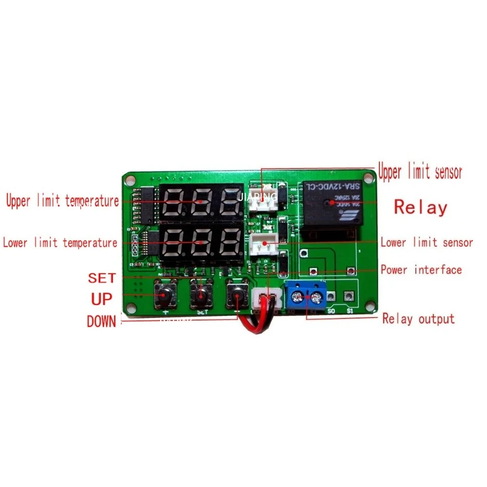 

Suitable for Temperature difference meter solar difference controller temperature with 2 sensing lines