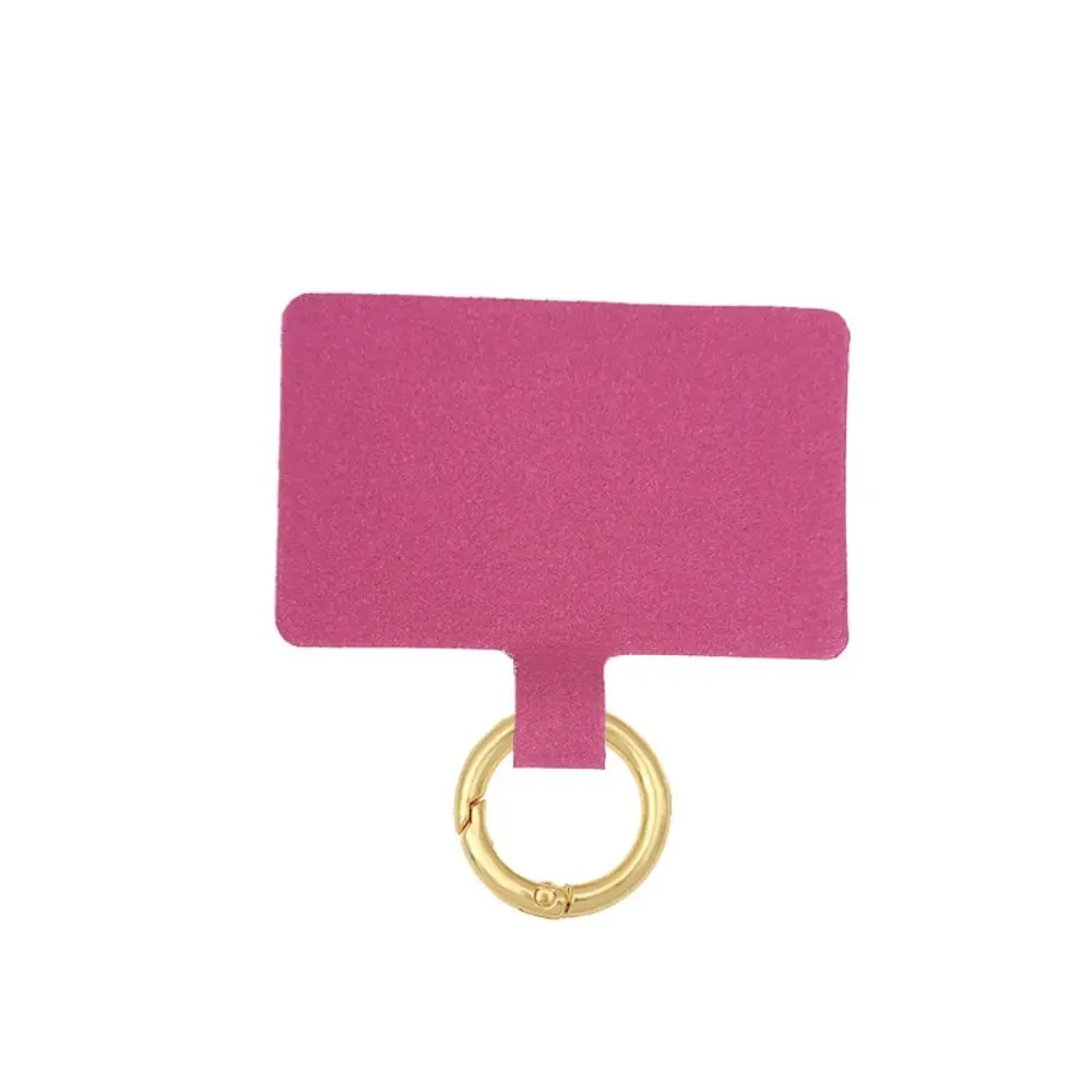 

Safety Detachable Phone Lanyard Gasket Metal Backle Attachment Mobile Tether Pad Durable Replacement Phone Patch Hanging Cord