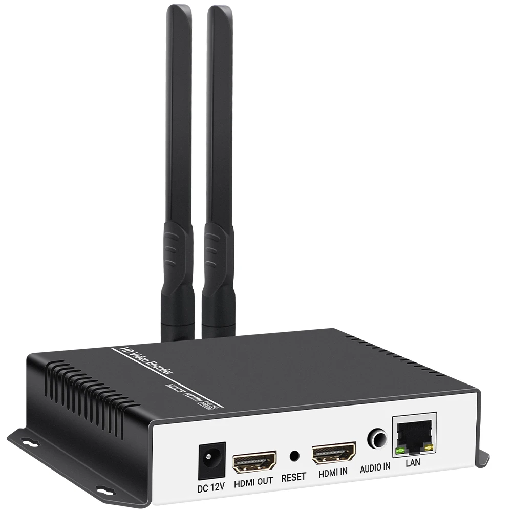 URay Tech HEVC H.264 MPEG4   to IP RTMP Encod Live Streaming WIFI Video Encoder