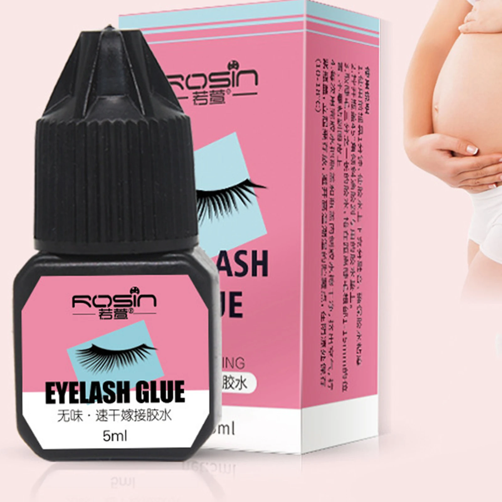 Waterproof Eyelashes Extension Glue Long Lasting Grafting Lashes Glue Quick Drying Adhesive Glue No Irritant Eyelash Makeup Tool
