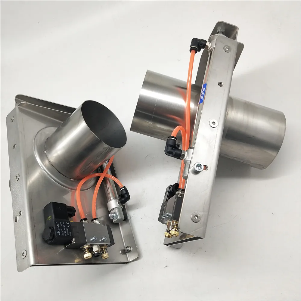 

2 дюйма, 51 мм, автоматизированный пневматический глушитель для ворот, тяжелый скользящий демпфер с современным дизайном для системы вакуумных труб