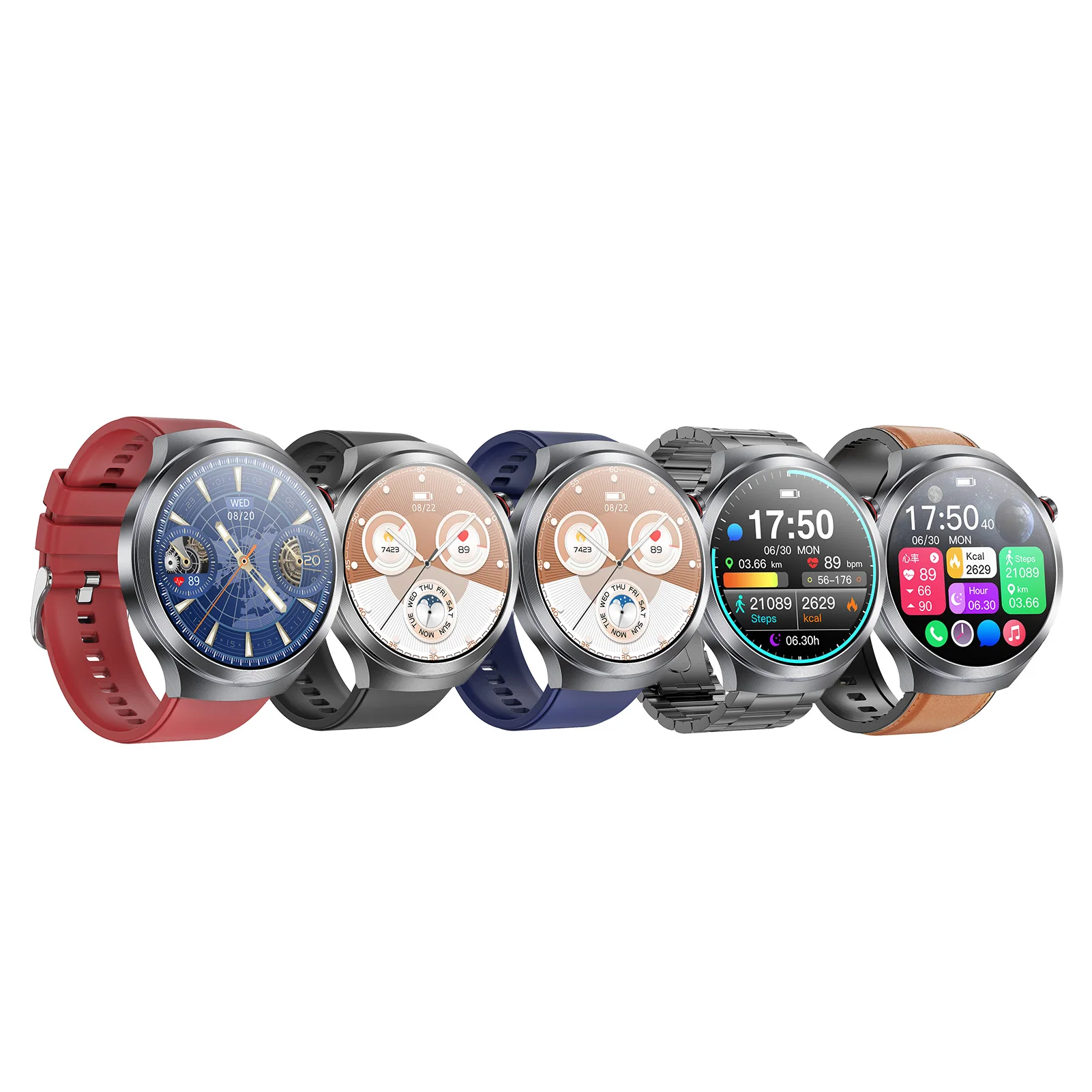 

Health Monitoring Smartwatch Smart Health Watch Heart Rate/Sleep Monitoring NFC Function with 1.73" Large Screen Watches for Men