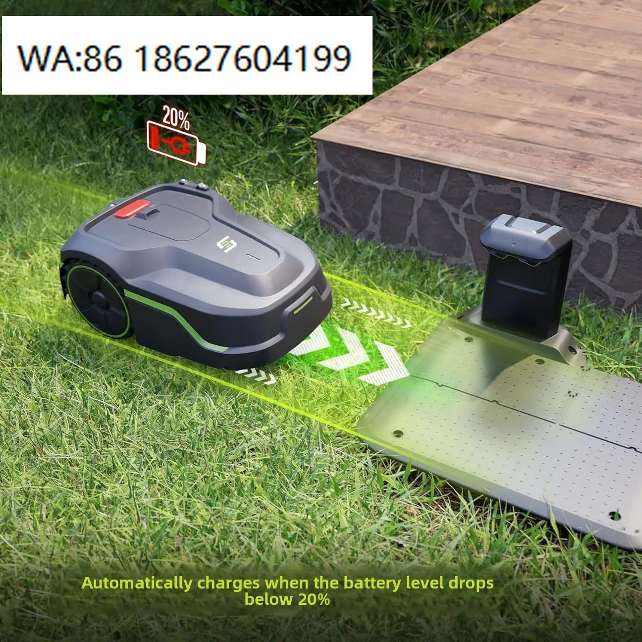 Pool Vacuum Cleaner Cordless Remote Control  Lithium-Ion Visual Navigation Fully Automatic Intelligent