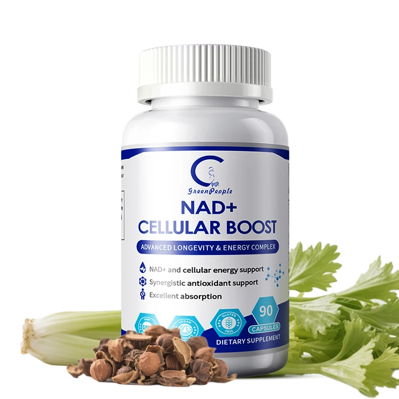 

NAD+Supplements - with Resveratrol - Natural Energy Supplement, Support Cell Health, Anti-aging, Enhance Immunity -Vegan
