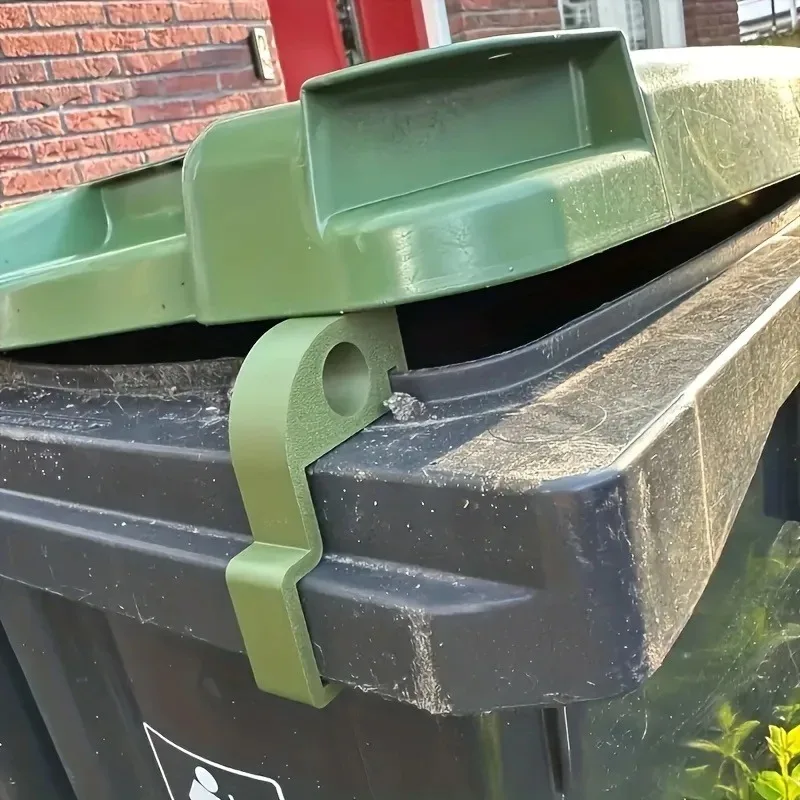 

2 шт. вентиляционных зажимов для мусорного бака | Защита от вредителей, устранение неприятных запахов, улучшение циркуляции воздуха, предотвращение появления насекомых