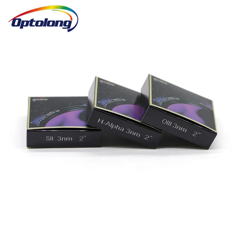 [Spot sale] New 2021 Optolong SHO-3nm Narrowband Filters Kit SII3nm, H-Alpha3nm, OIII3nm 2inch