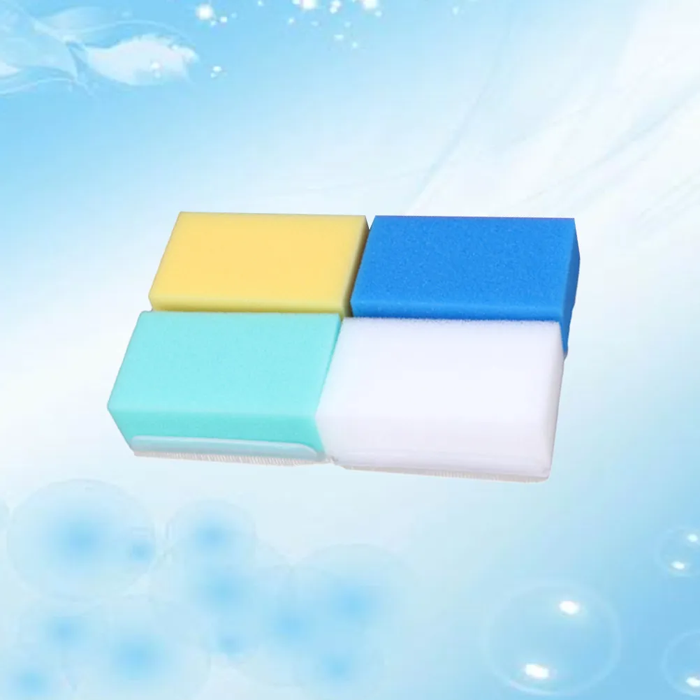 4Pcs Tactile Sensory Sponge Baby Bath Sponge Brush Soft Body Scrubber Gentle Infant Newborn Bath Brush Body Scrubber