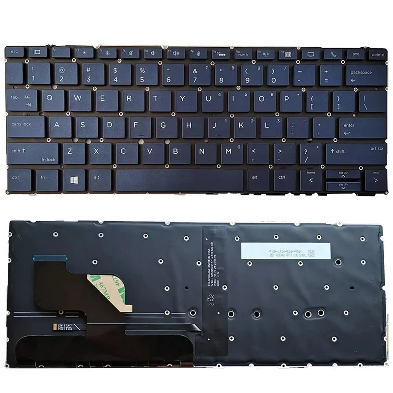 

US/SP/AR/RU/BR/GR/LA For HP Elite Dragonfly G2 G1 Series Blue Color