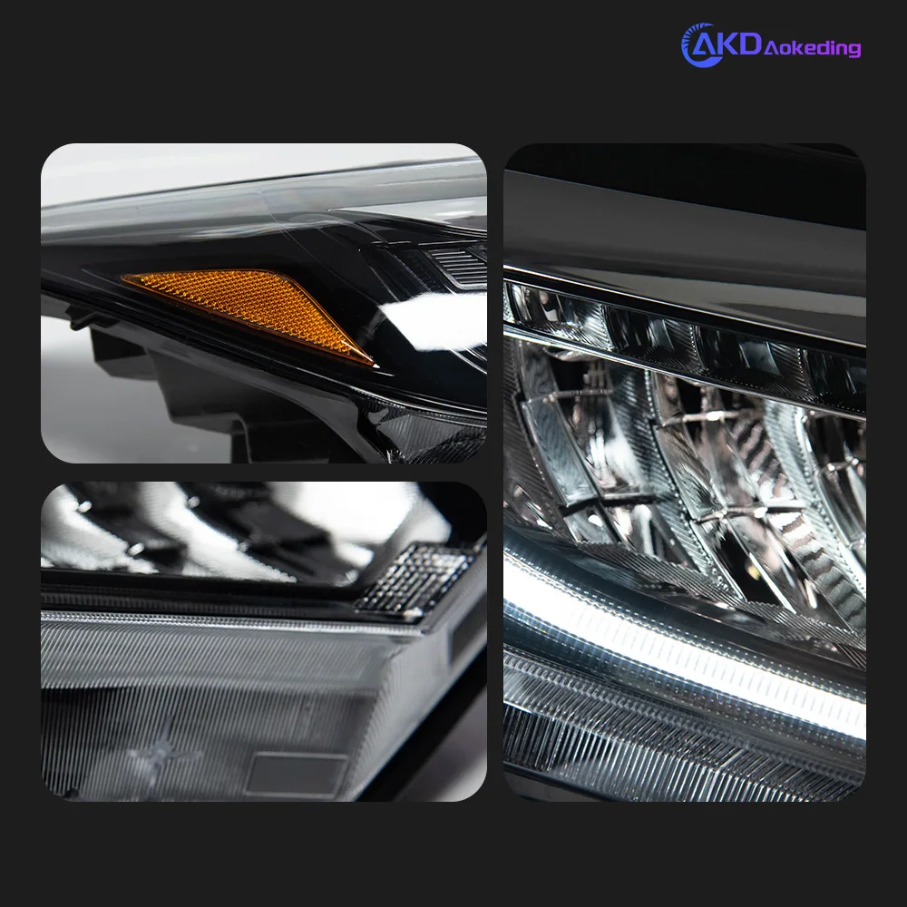 

Car Lights for Honda HRV HR-V LED Headlight 2015-2018 Vezel Head Lamp Drl Projector Lens Automotive Accessories