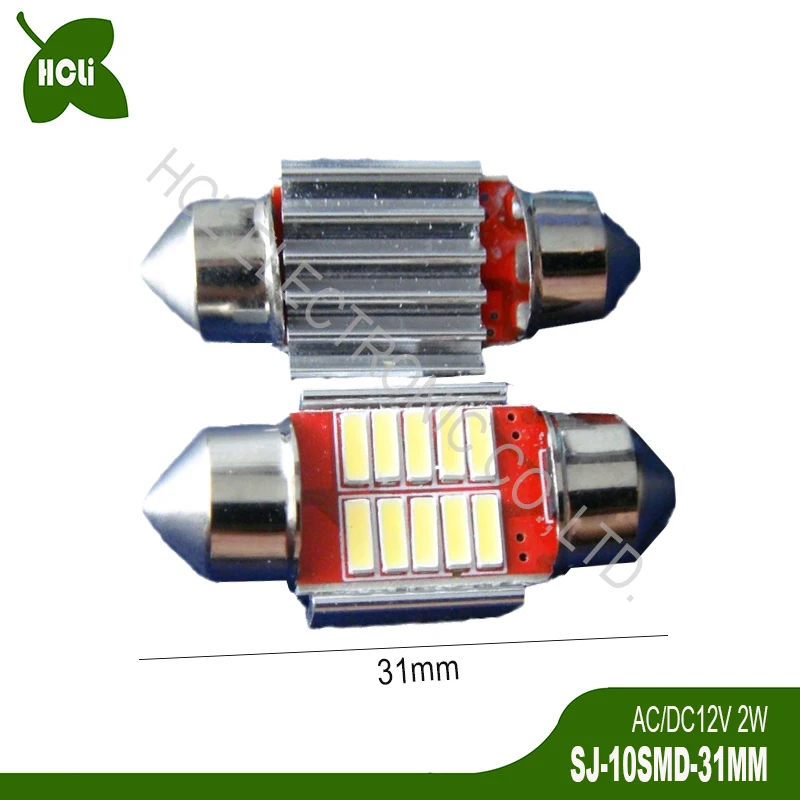 31mm 36mm 39mm 42mm 12V Auto Festoon Led Door Bulbs CANBUS Error Free Car Interior Dome Lamps Reading Lights free shipping 5pcs