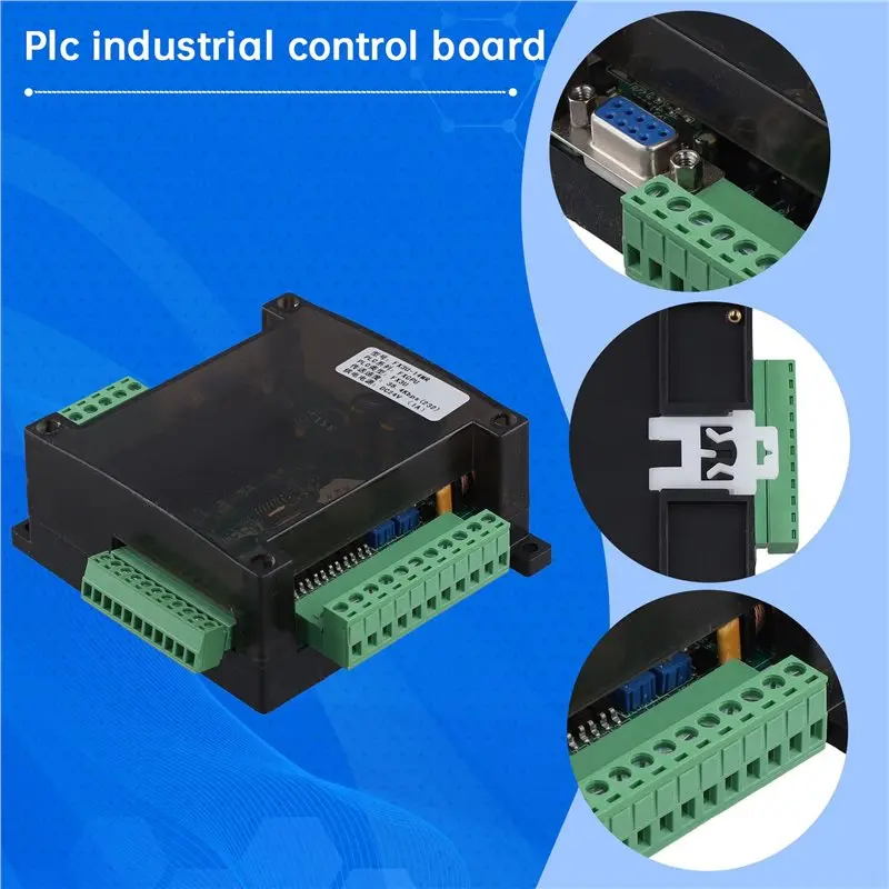 ABMR-2X PLC Industrial Board FX3U-14MR High Speed With Analog Programmable Controller FX3U-14MR