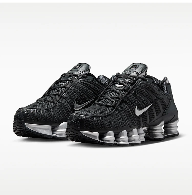 Nike Original Shox TL Damen-Schnürschuhe mit gepolstertem, niedrigem Schnitt und minimalistischem Design IH2559-001 – Detail 2