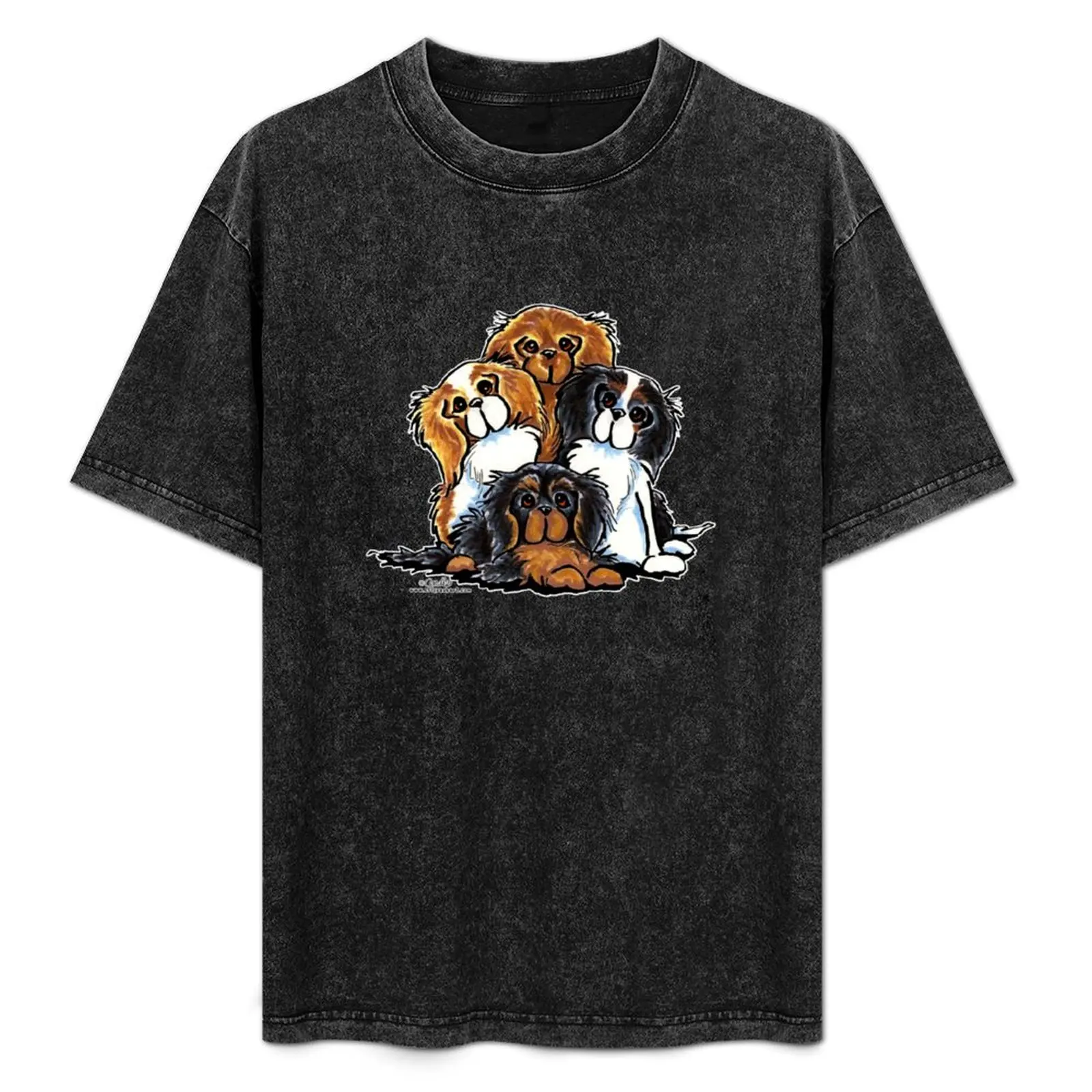 

CKCS - Portait of Royalty T-Shirt Breathable Basic Cotton T-Shirt