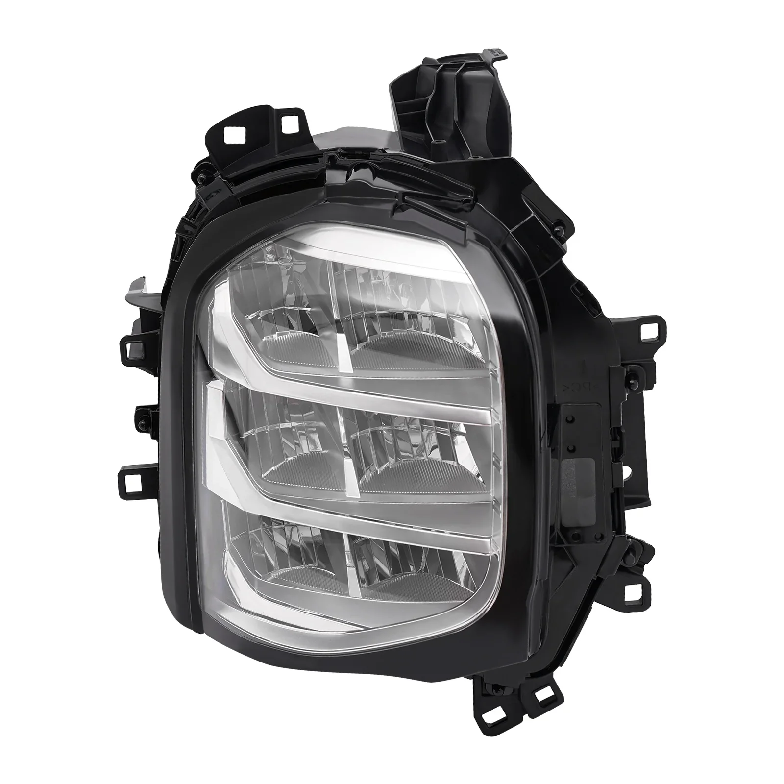 

Светодиодная фара в сборе без замены светодиодных DRL для черной фары Mitsubishi Outlander 2022, (сторона пассажира)