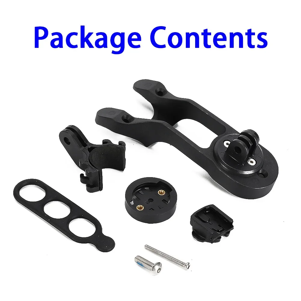 Black ABS Bike Computer Mount For H11 For Garmin GPS Cycle Holder With Light Bracket For Road Bicycle Handlebar Accessories view 4
